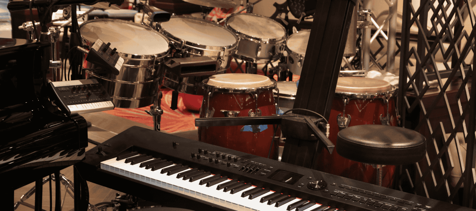 Banner Dsecant para instrumentos musicais grandes