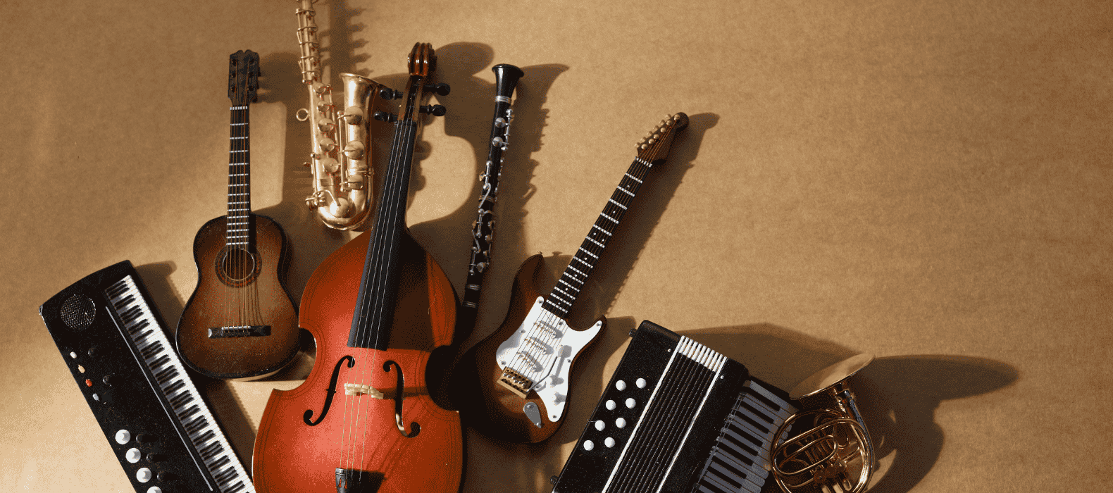 Banner Bodout e Dsecant para instrumentos musicais
