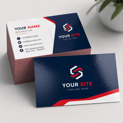 Glossy Visiting Cards