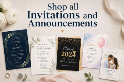 Shop all Invitations and Announcements