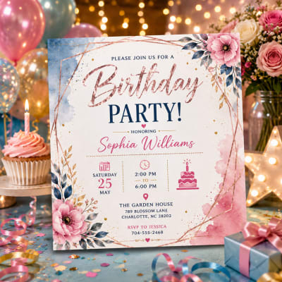 Birthday Invitations