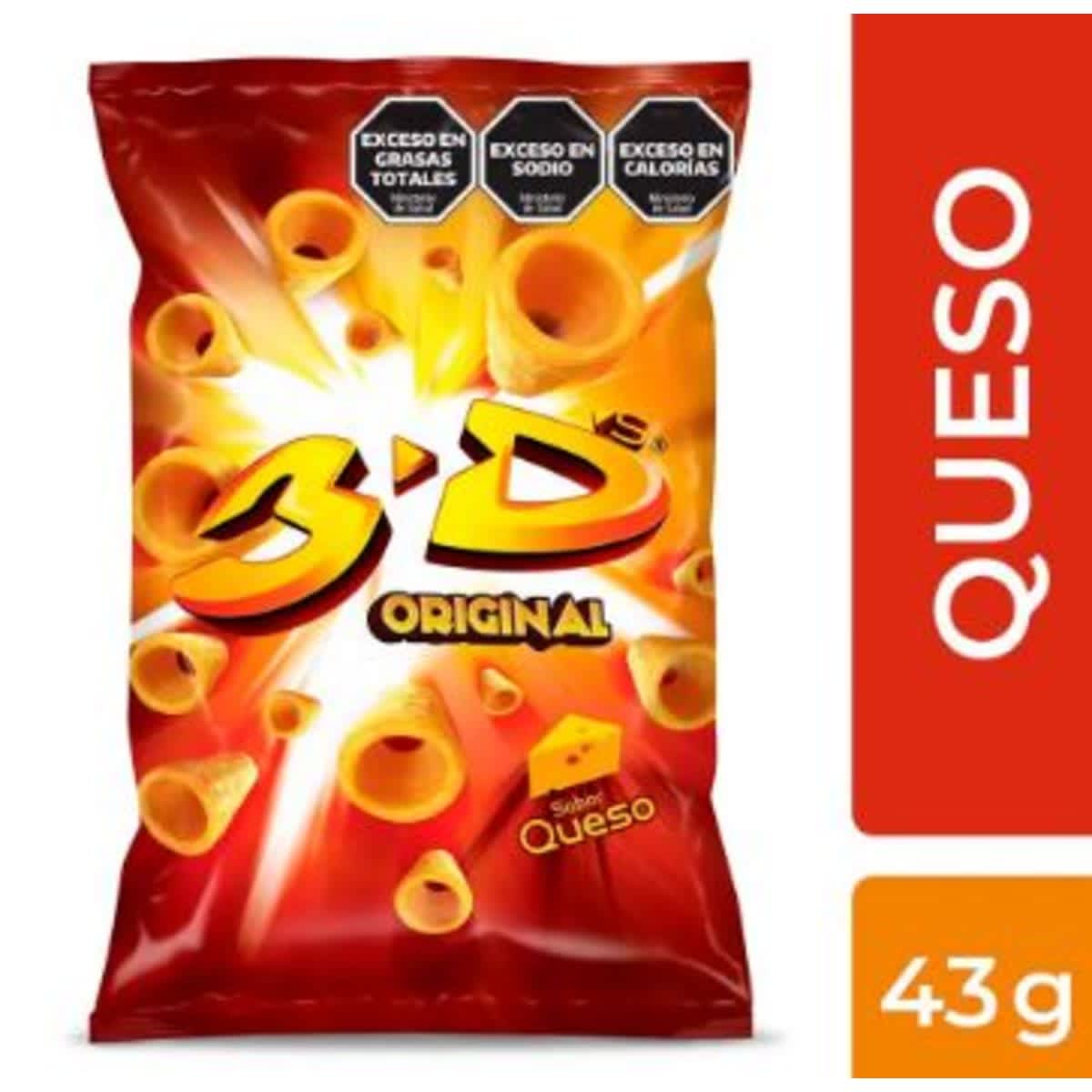 3D Queso 43g