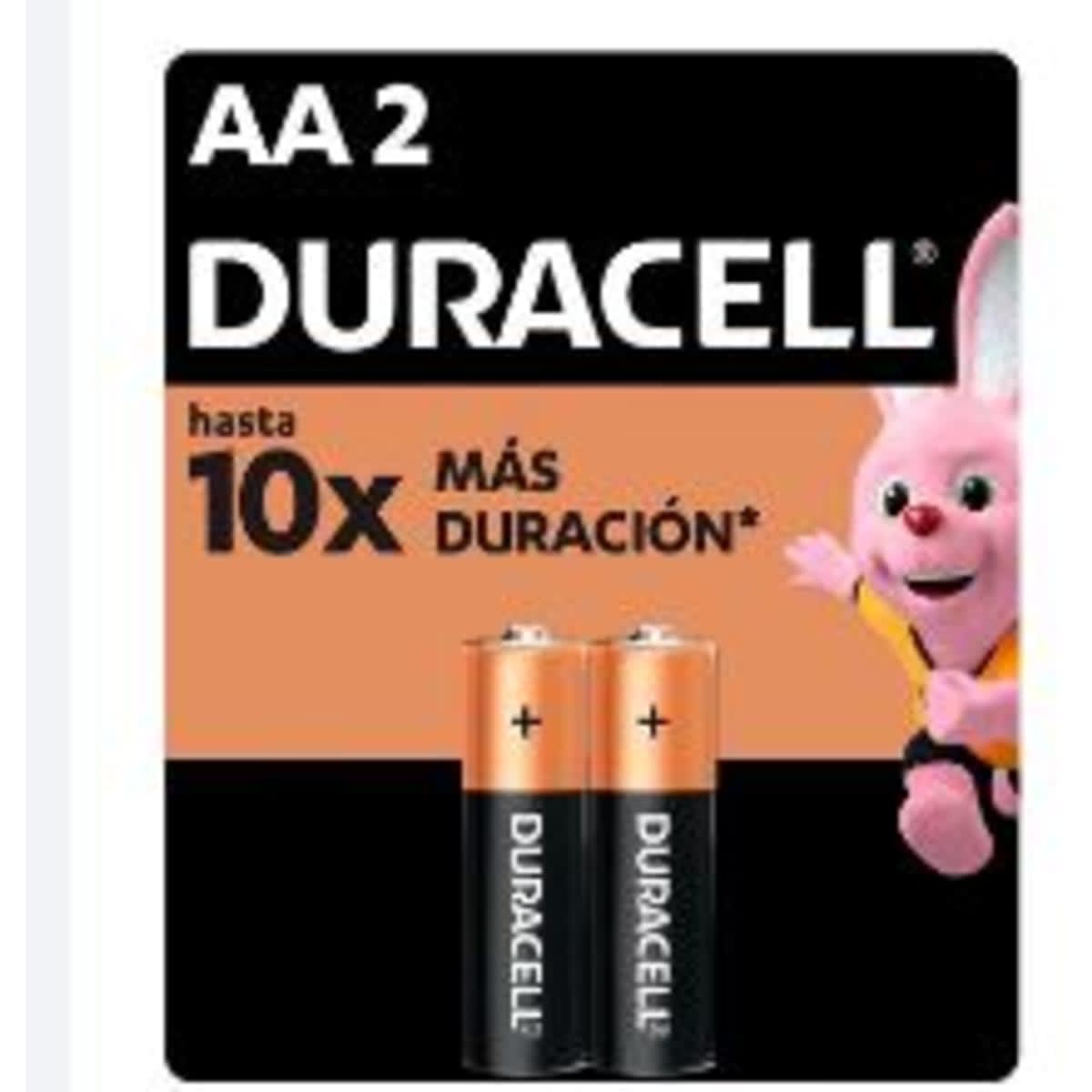 Pilas Alcalinas Duracell Doble A Par