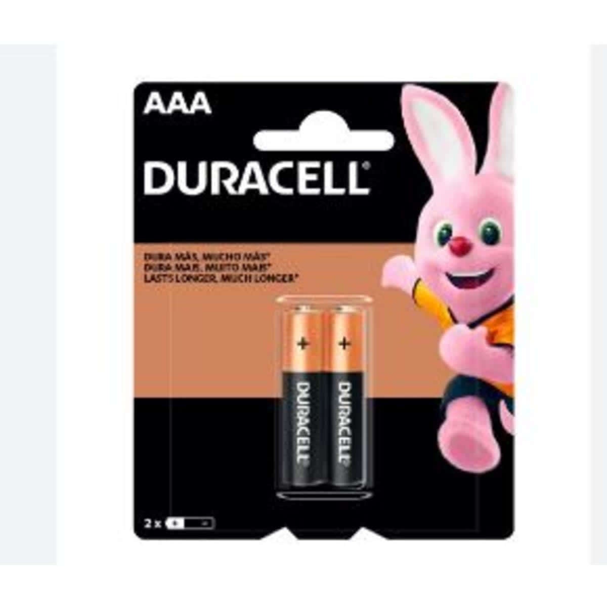 Pilas Alcalinas Duracell Triple A Par