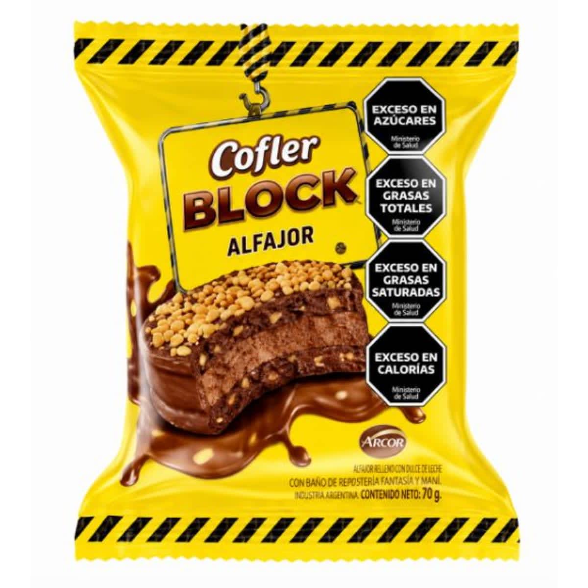 Alfajor Cofler Block Simple 40g