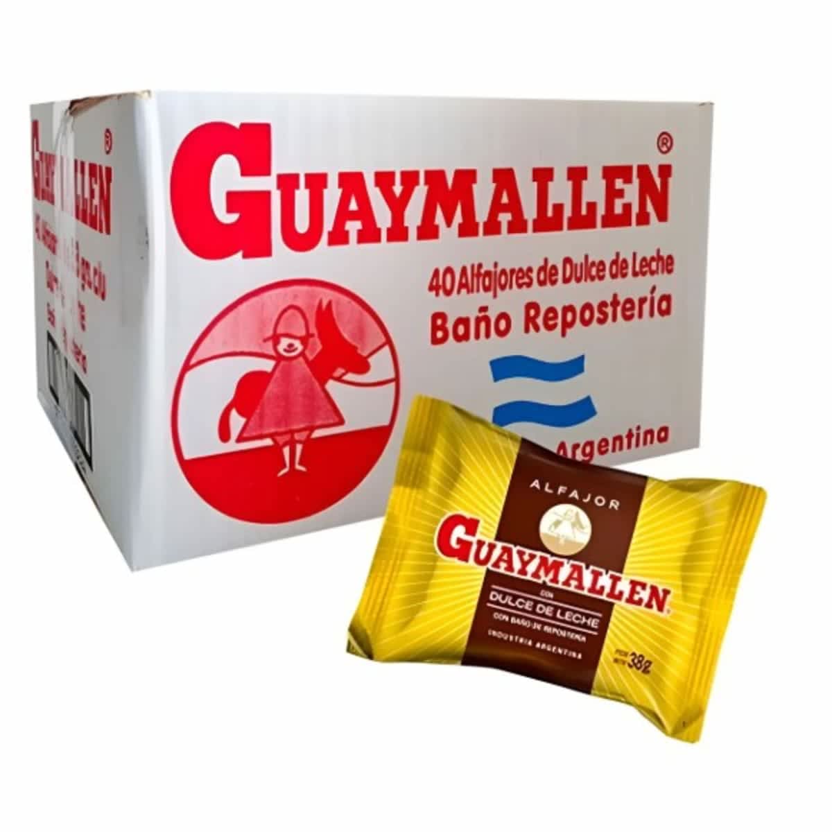 Alfajor Guaymallen Simple Negro