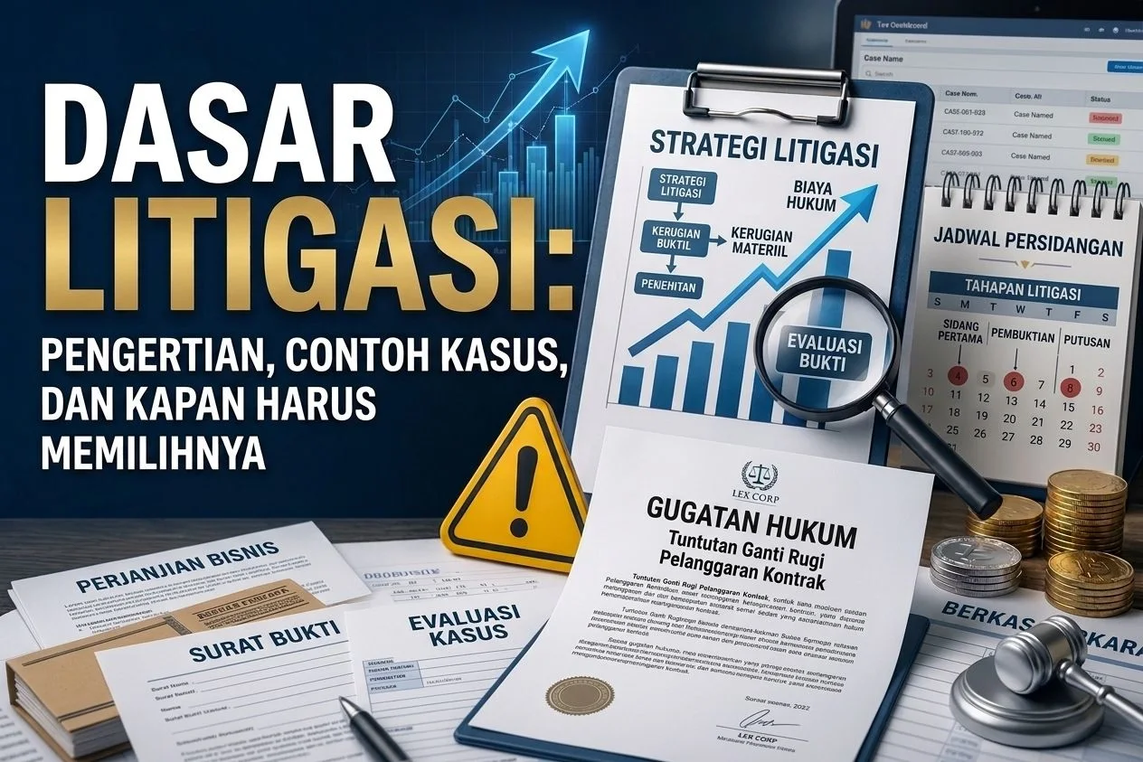 Dasar Litigasi Pajak: Pengertian, Proses, Contoh Kasus, dan Kapan Membutuhkan Pendampingan