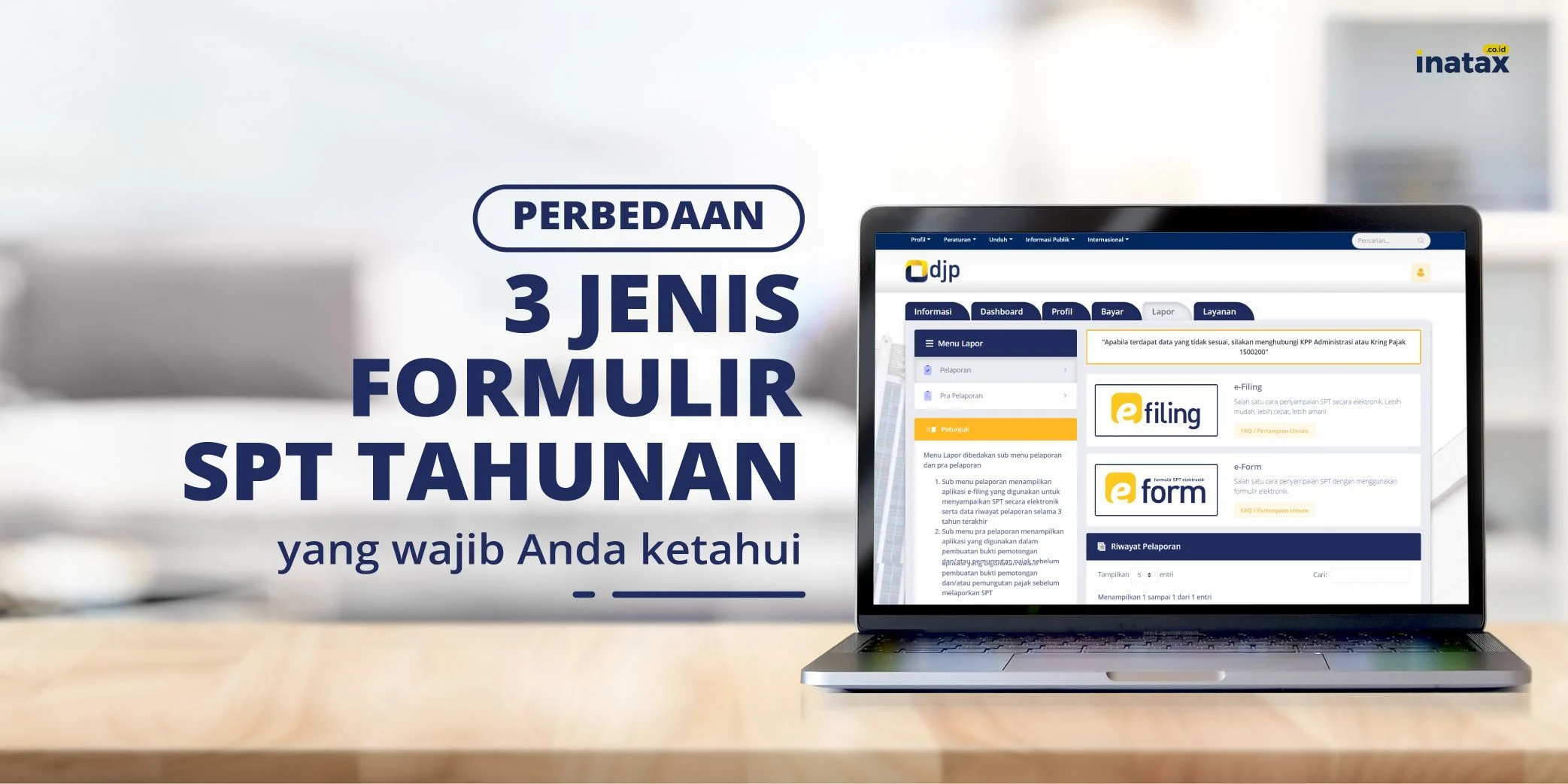 Jenis Formulir SPT Tahunan Orang Pribadi yang Wajib Diketahui