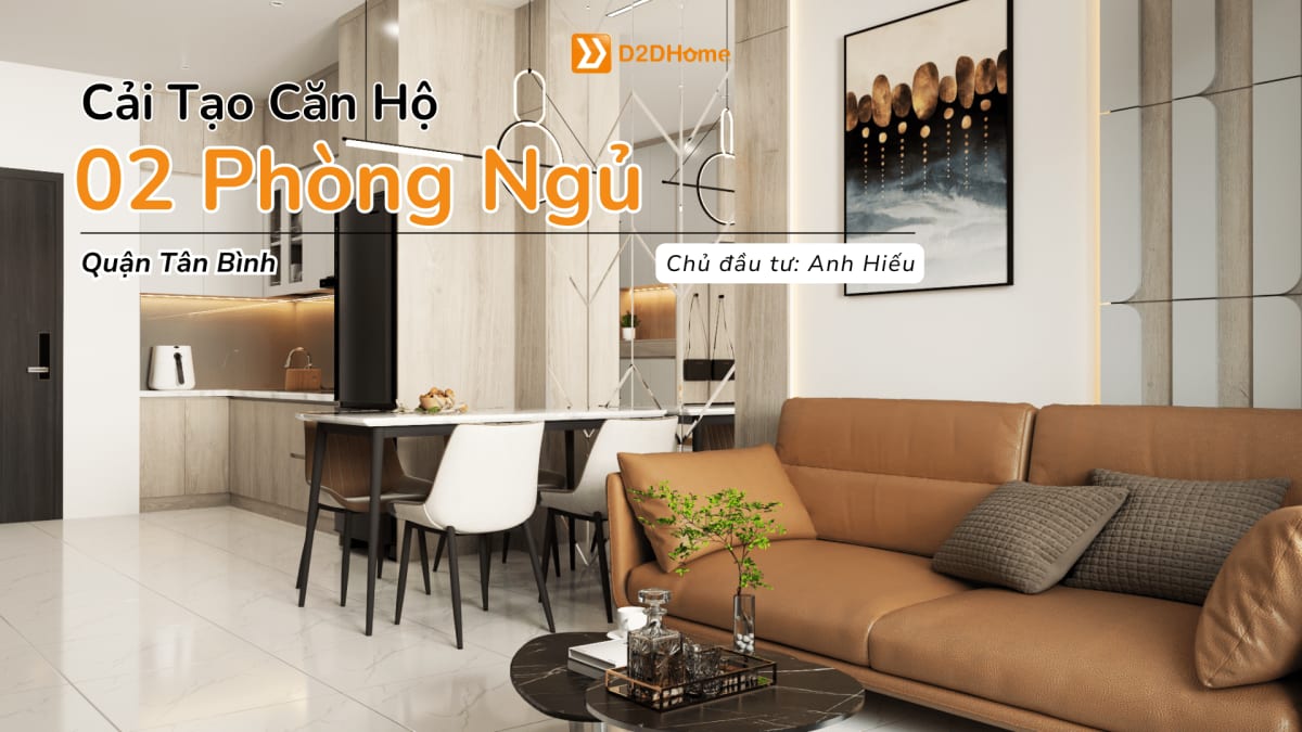 Cải tạo căn hộ 2PN