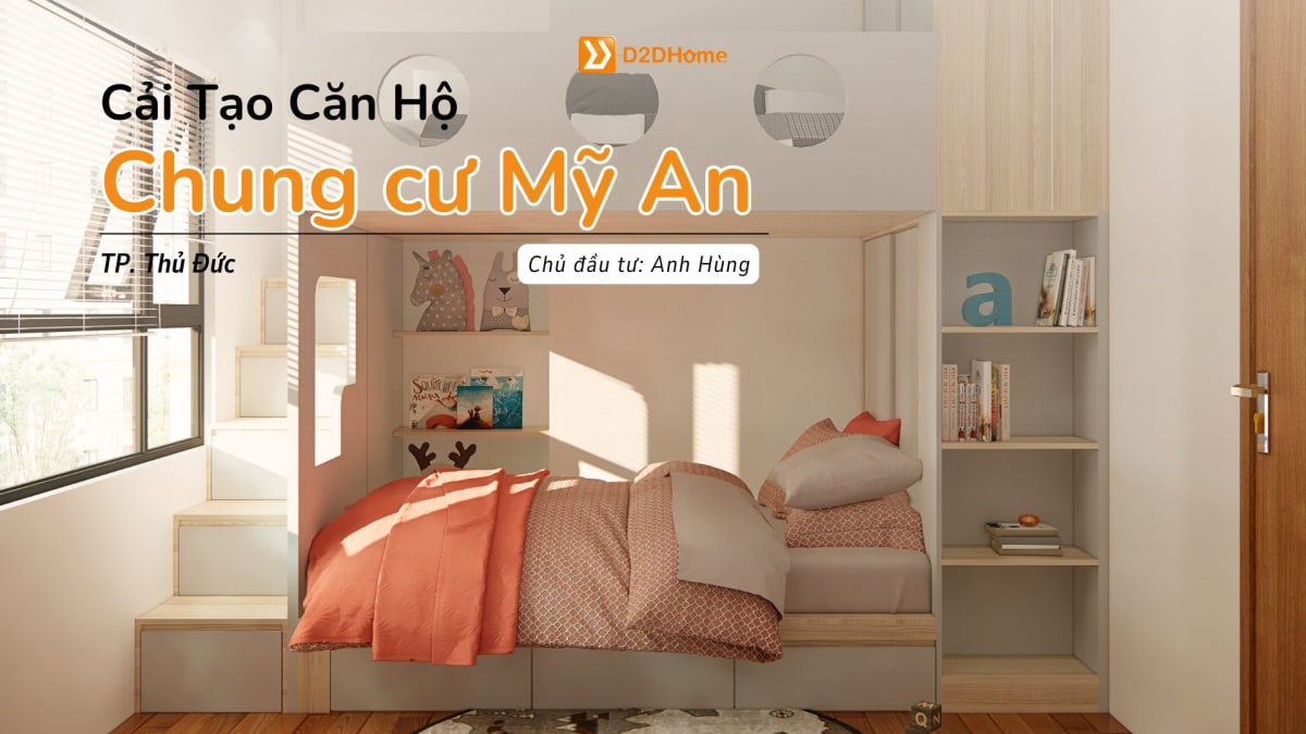 Cải tạo căn hộ Thủ Đức 1PN