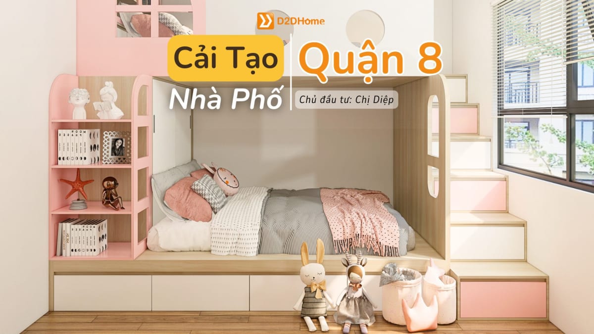 Cải tạo nhà phố 1PN