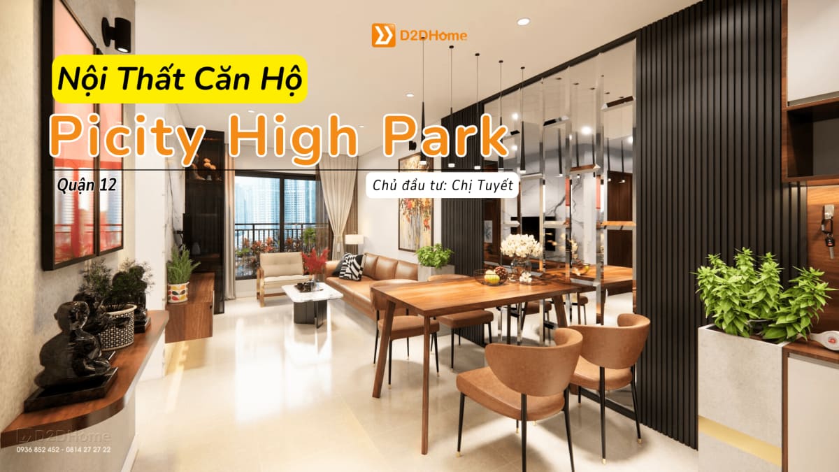 Căn hộ Picity High Park 02 phòng ngủ