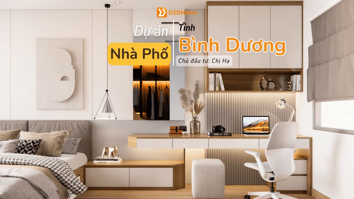 Nhà phố Bình Dương Chị Hạ