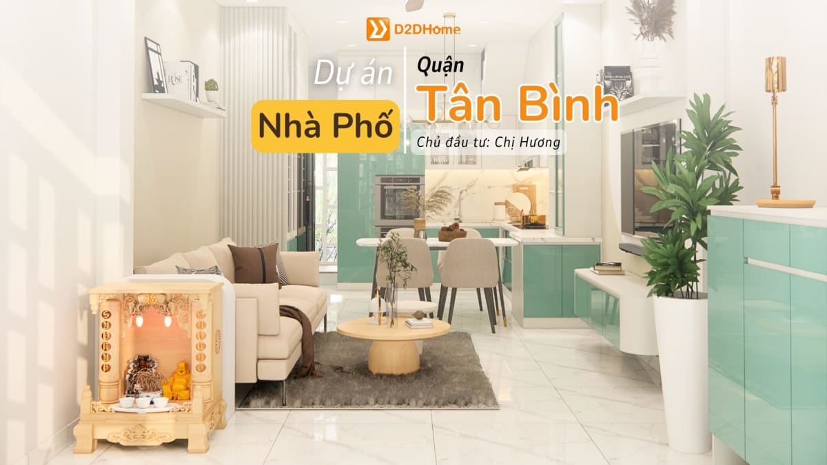 Nhà phố Tân Bình 2PN