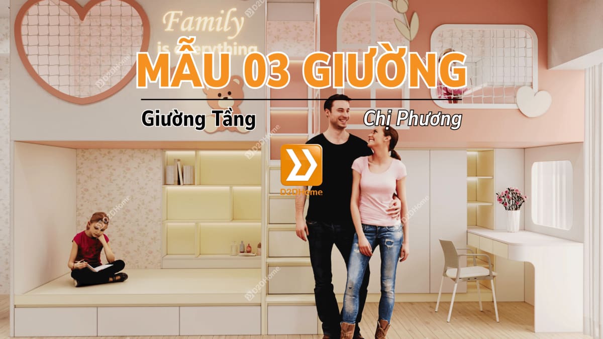 Mẫu 03 giường khác