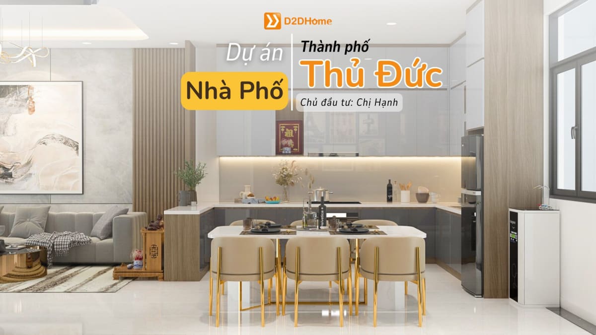 Nhà phố Thủ Đức 03 phòng ngủ