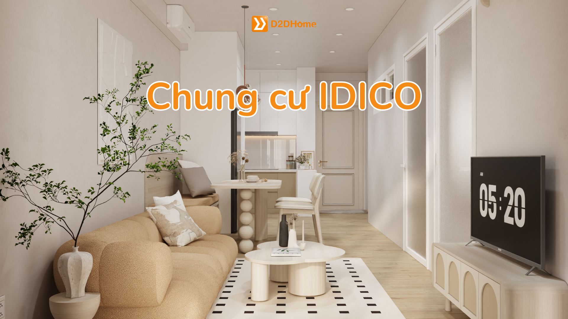Cải tạo căn hộ 2PN