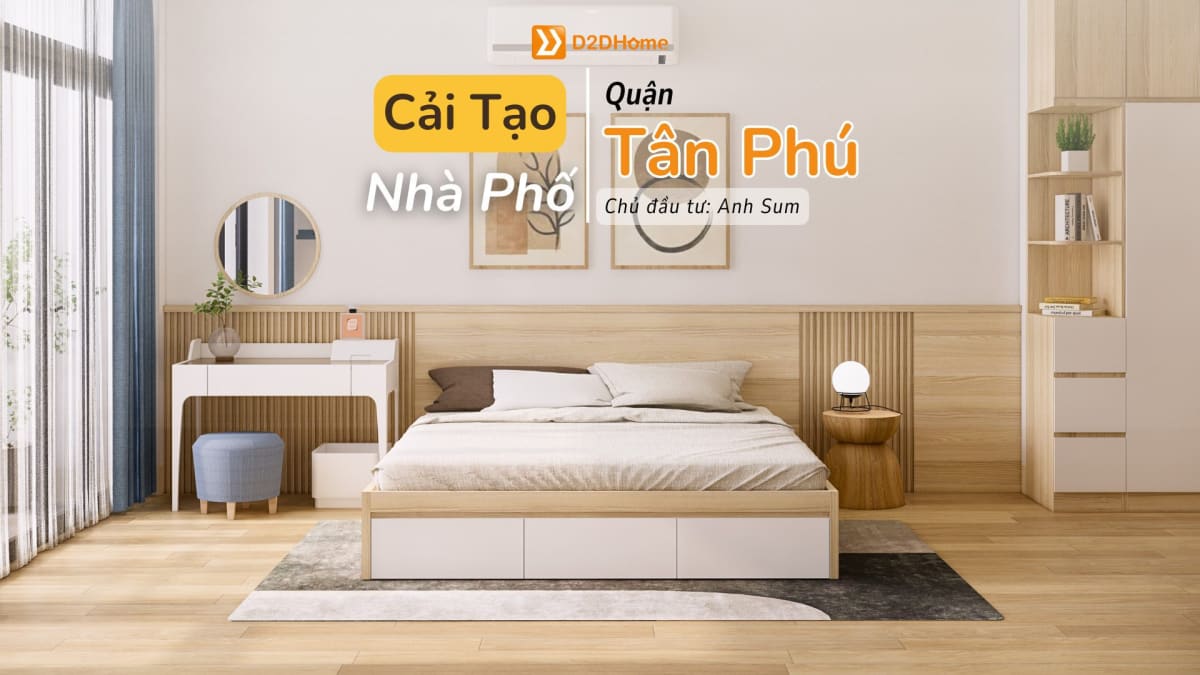 Cải tạo nhà phố 01PN