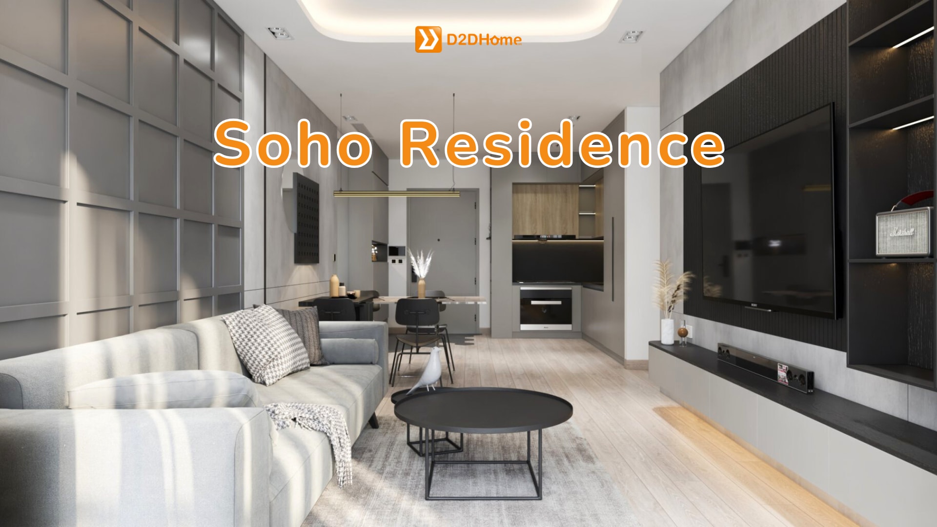 Căn hộ Soho Riverside 03 phòng ngủ