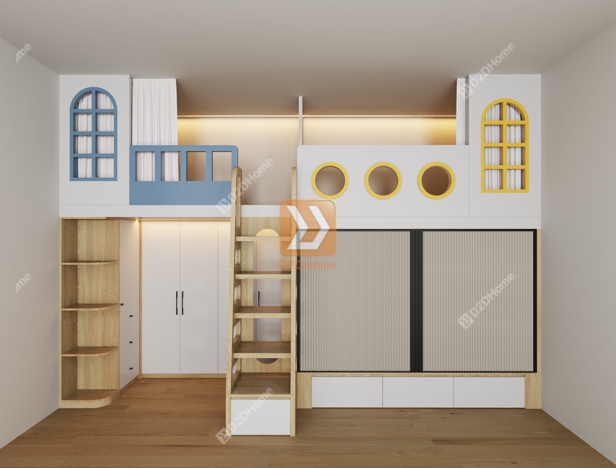 Nội thất phòng bé