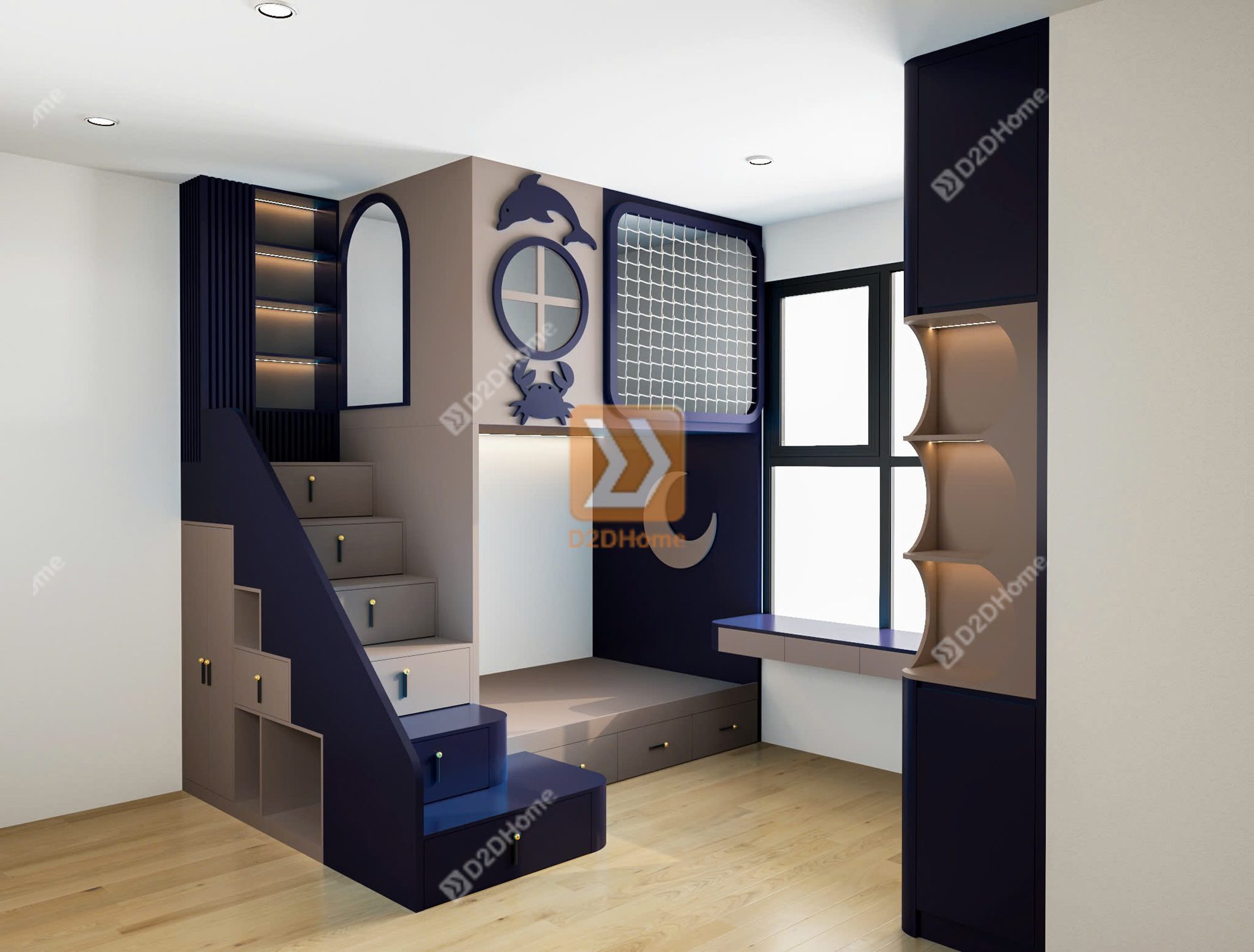 Nội thất phòng bé