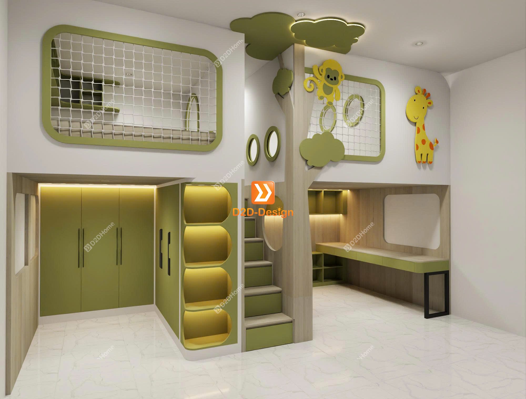 Nội thất phòng bé