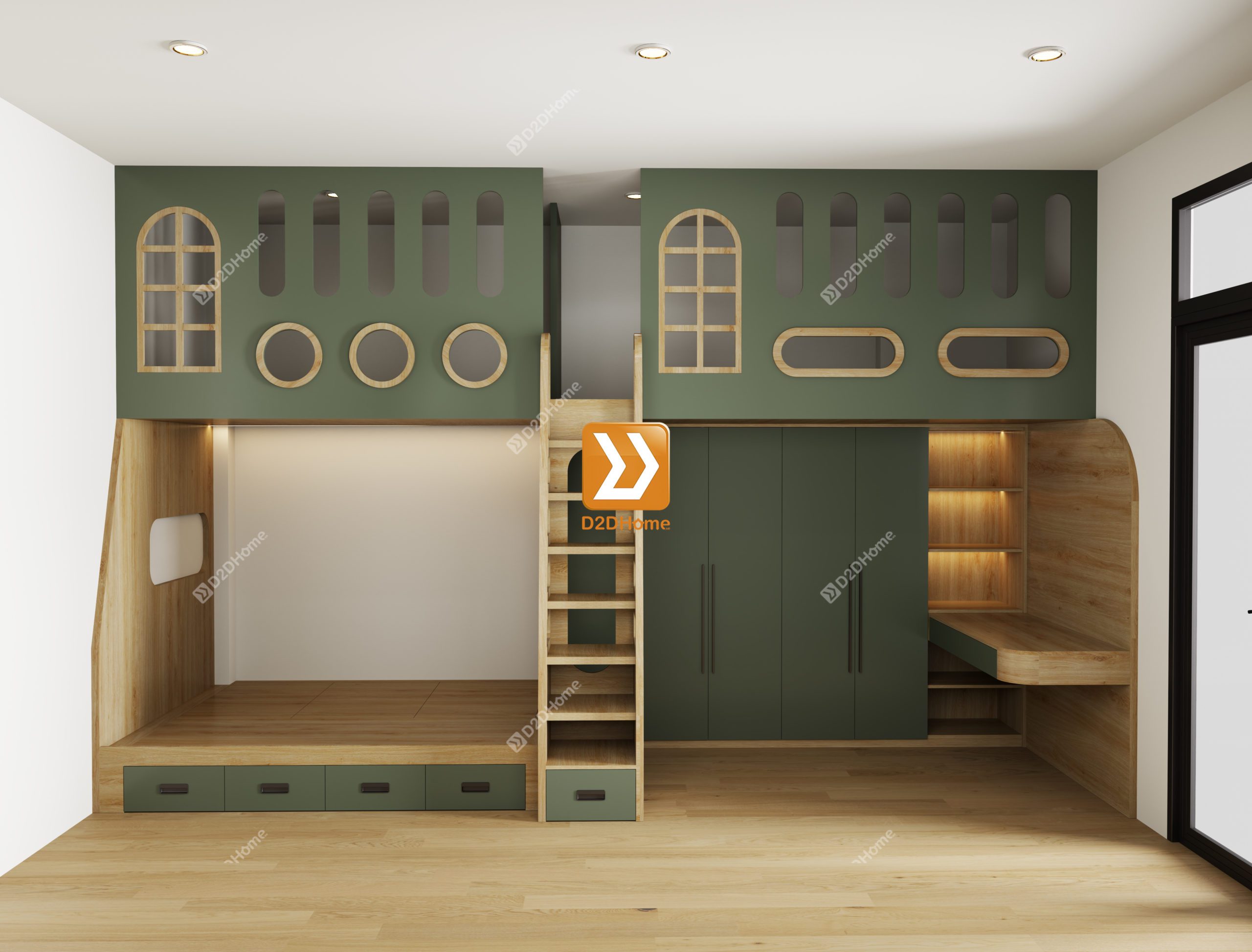 Mẫu 03 giường khác