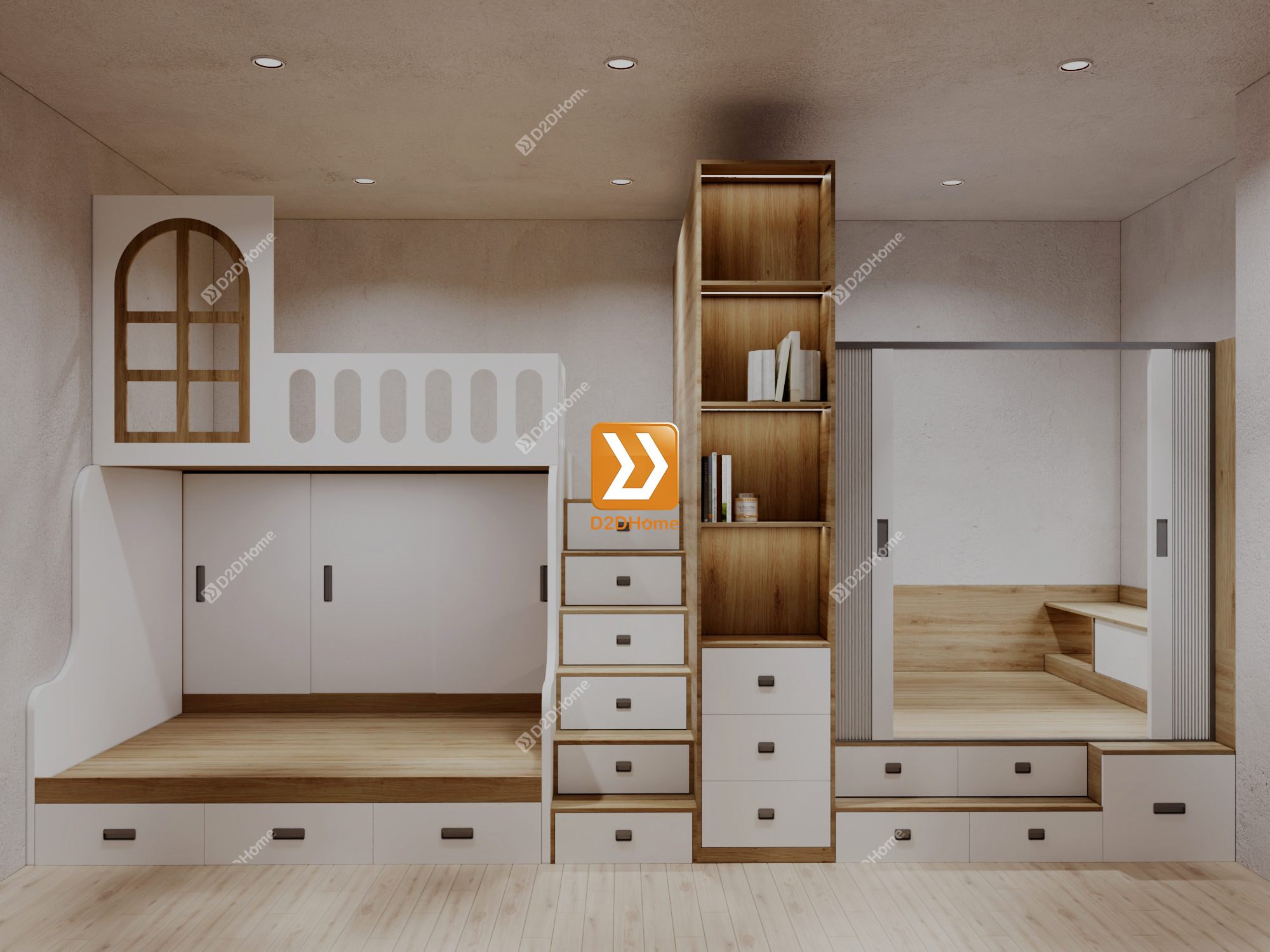 Mẫu 03 giường khác