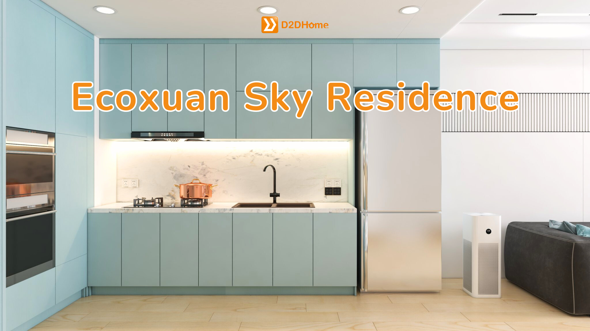 Căn hộ EcoXuân Sky Residences 02 phòng ngủ