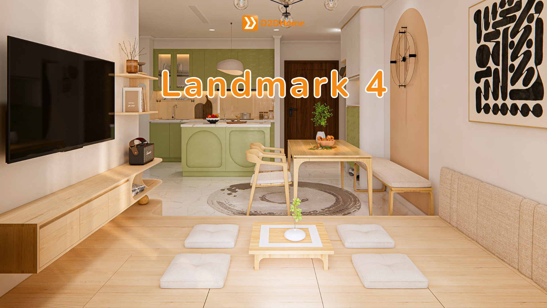 Căn hộ Landmark 2PN