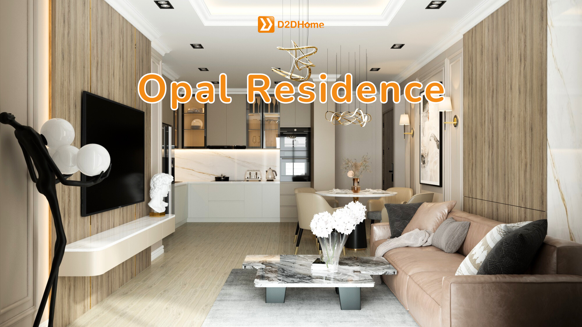 Căn hộ Opal Riverside 03 phòng ngủ