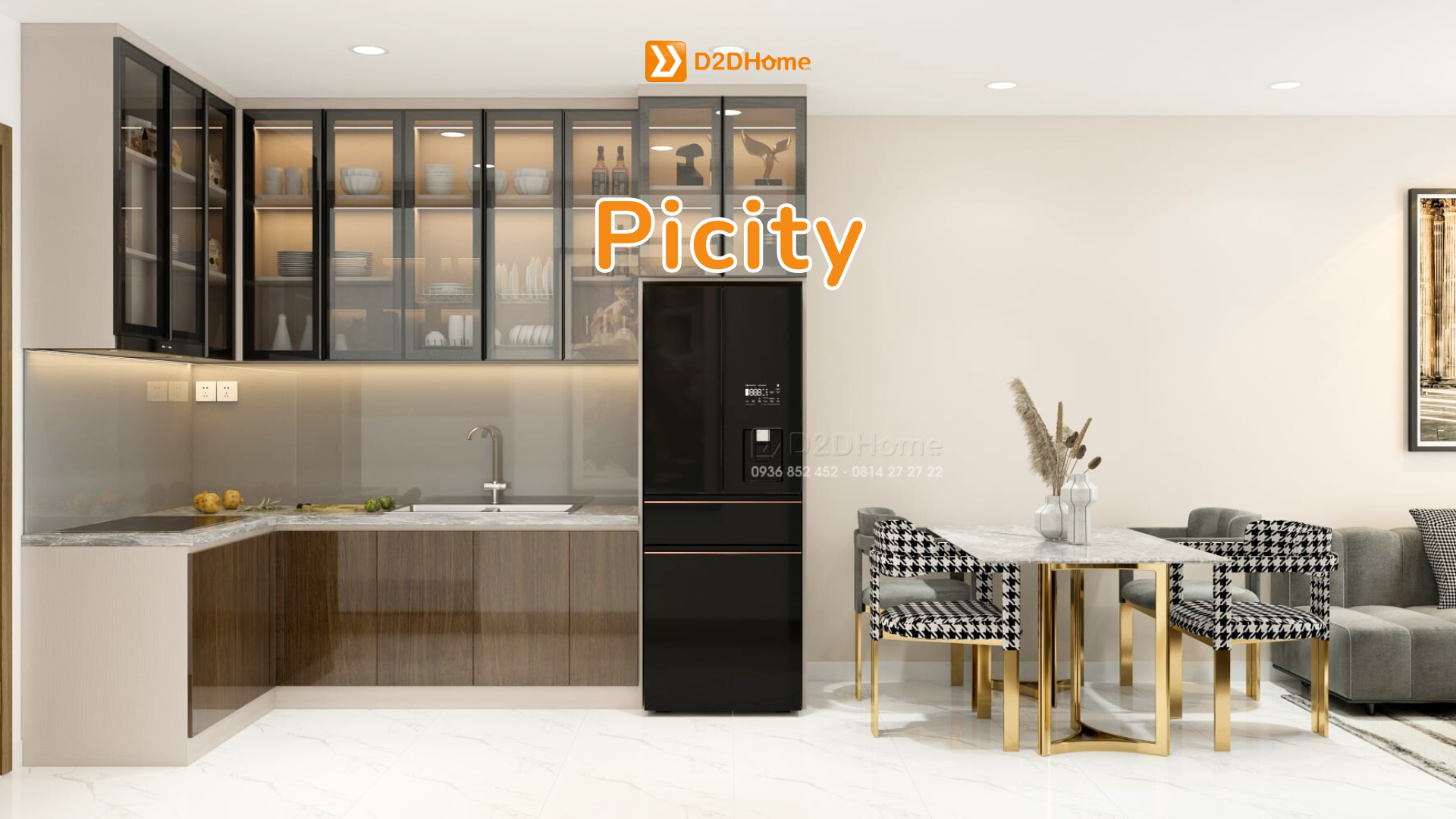 Căn hộ Picity 02 phòng ngủ Quận 12