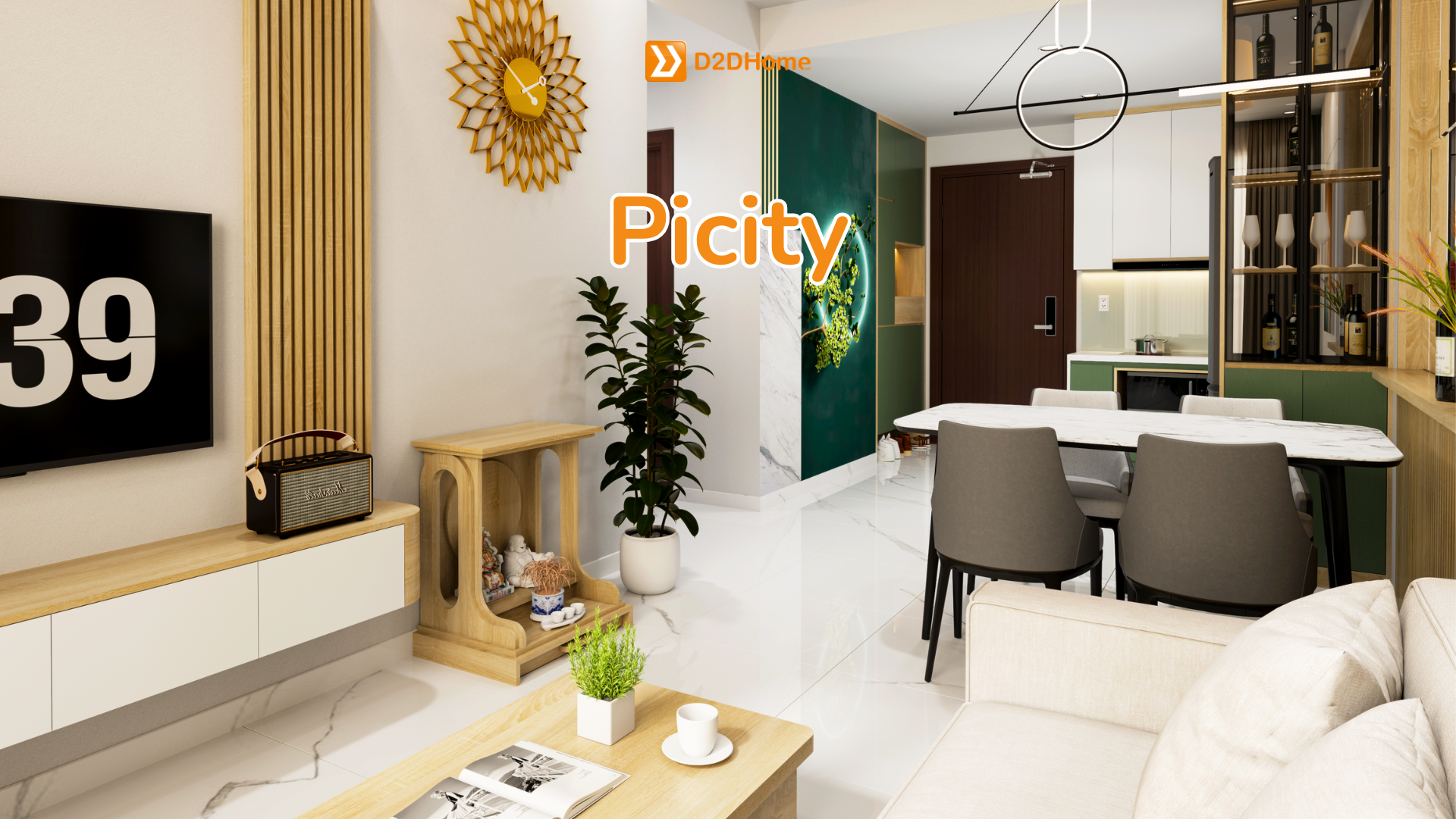 Căn hộ Picity 2PN