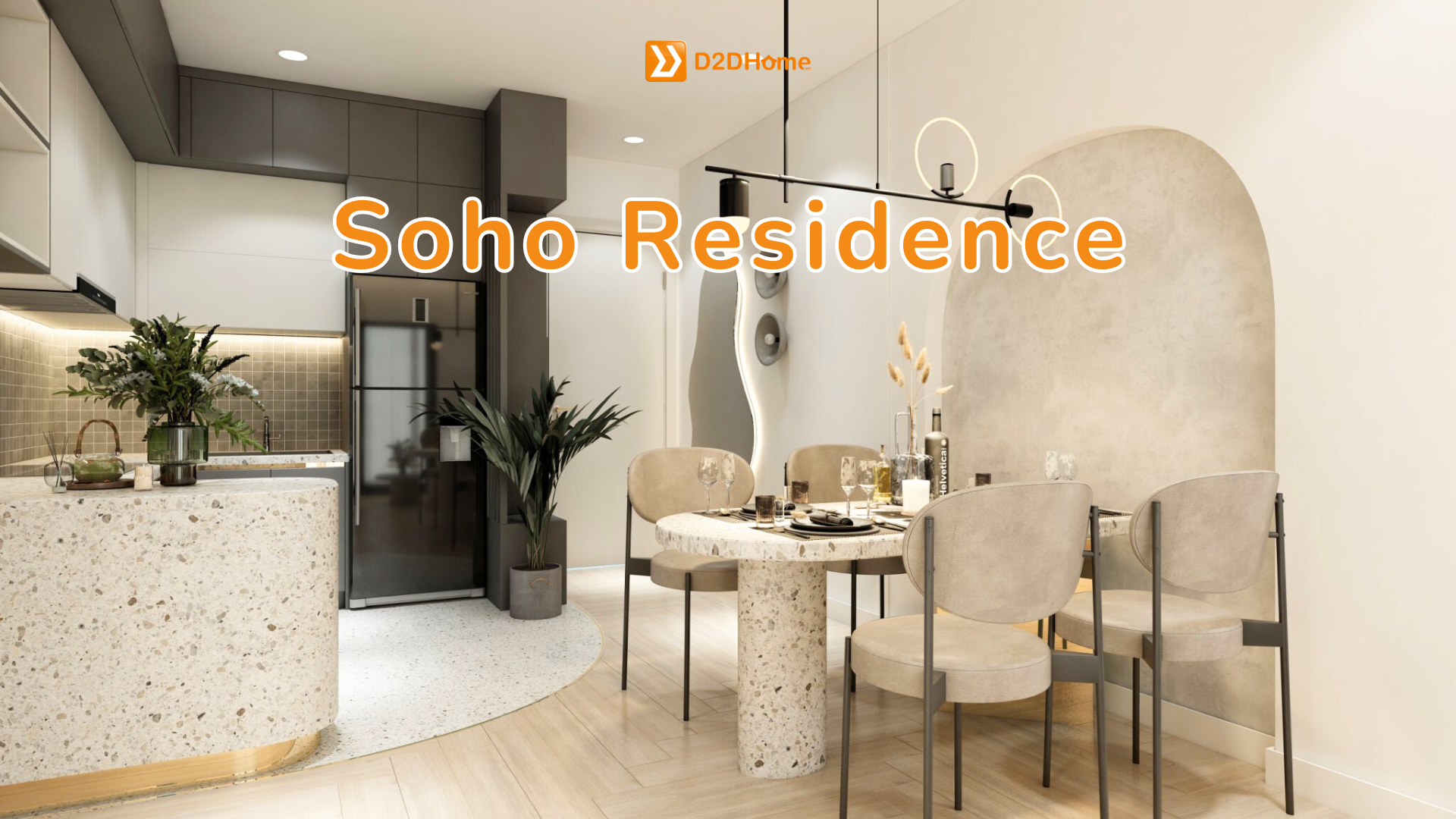 Căn hộ Soho Riverside 03 phòng ngủ