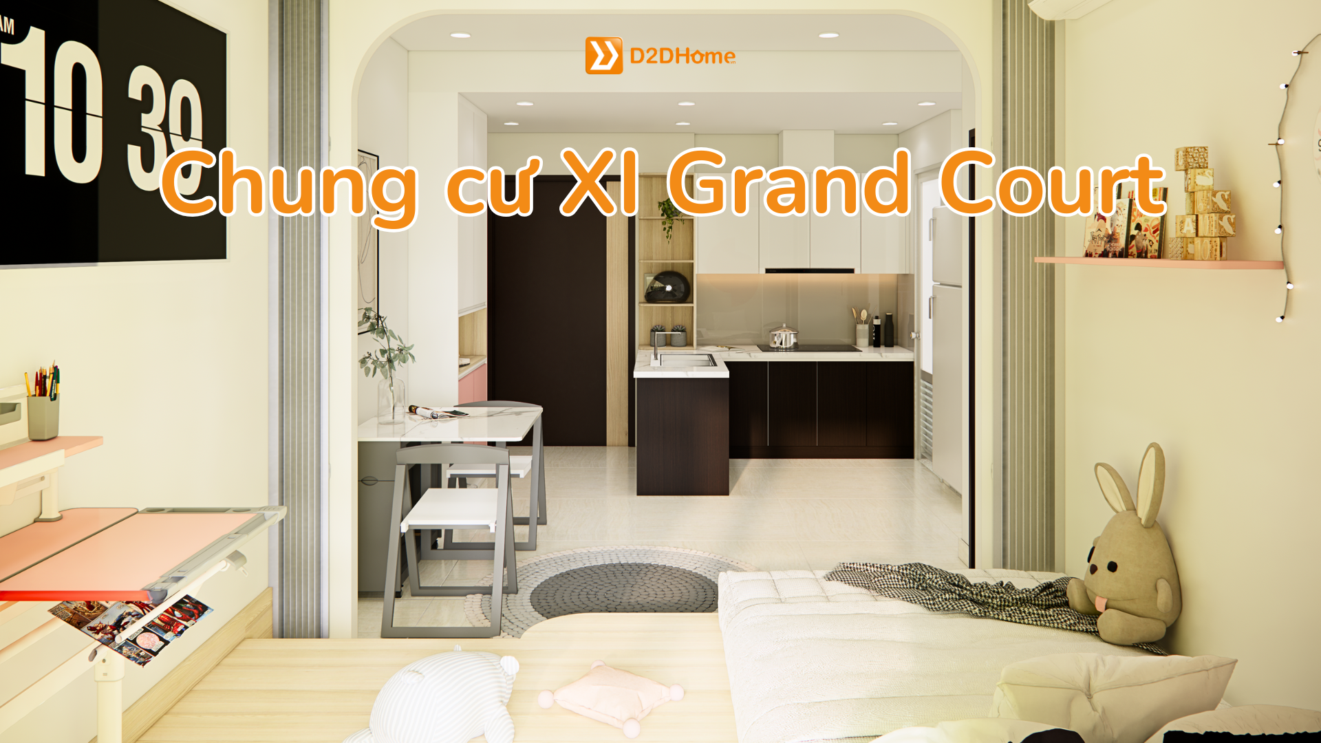 Cải tạo căn hộ Quận 11 2PN