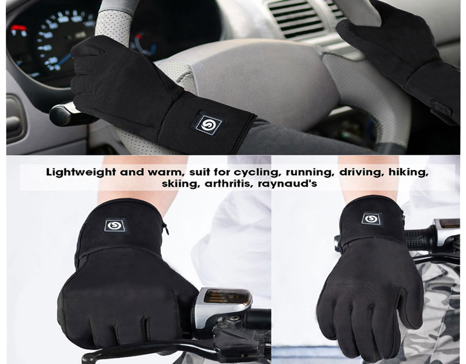 Heated Ski Gloves Mens Women - Electric Kids Mittens Rechargeable Battery  Gloves for Winter Skiing Skating Snow Camping Hiking Heated Arthritis  (Medium/Large), Gloves -  Canada