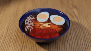 Render of ramen bowl thumbnail