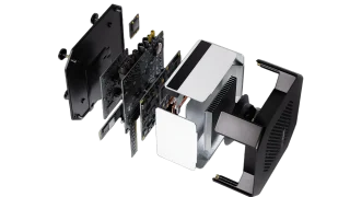 Edge computing device explosion animation thumbnail