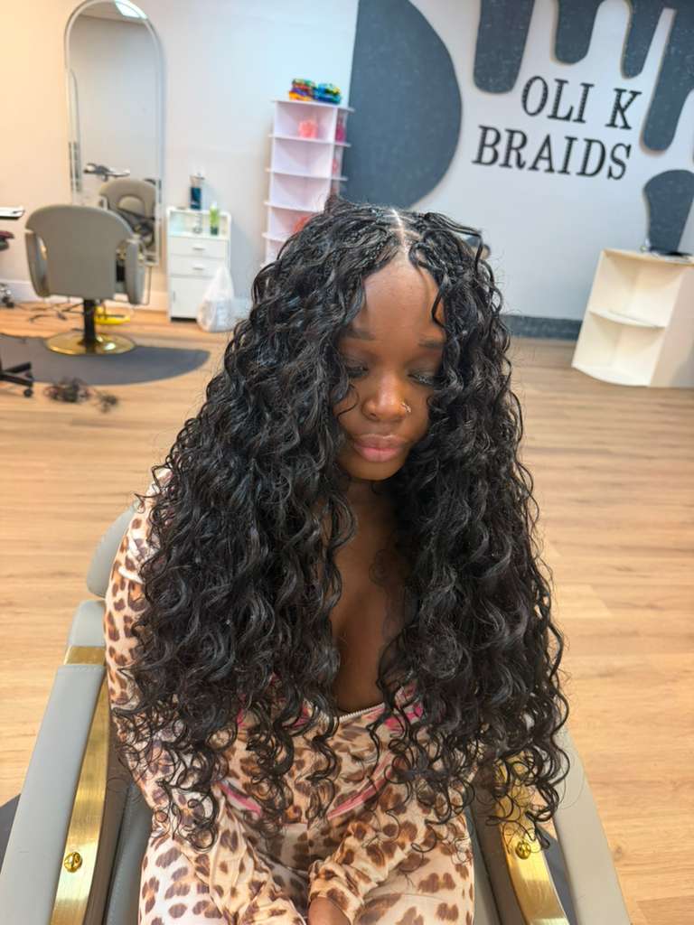 Hair braiding style at Olikbraids, Spring Lake MN