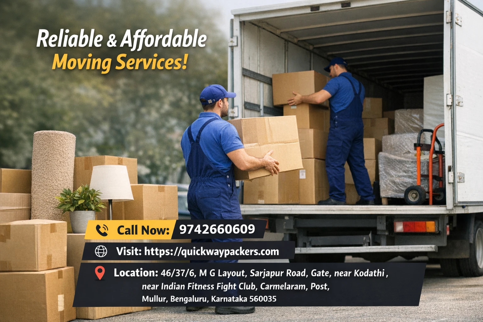 Packers and Movers in Bellandur Bangalore  Services