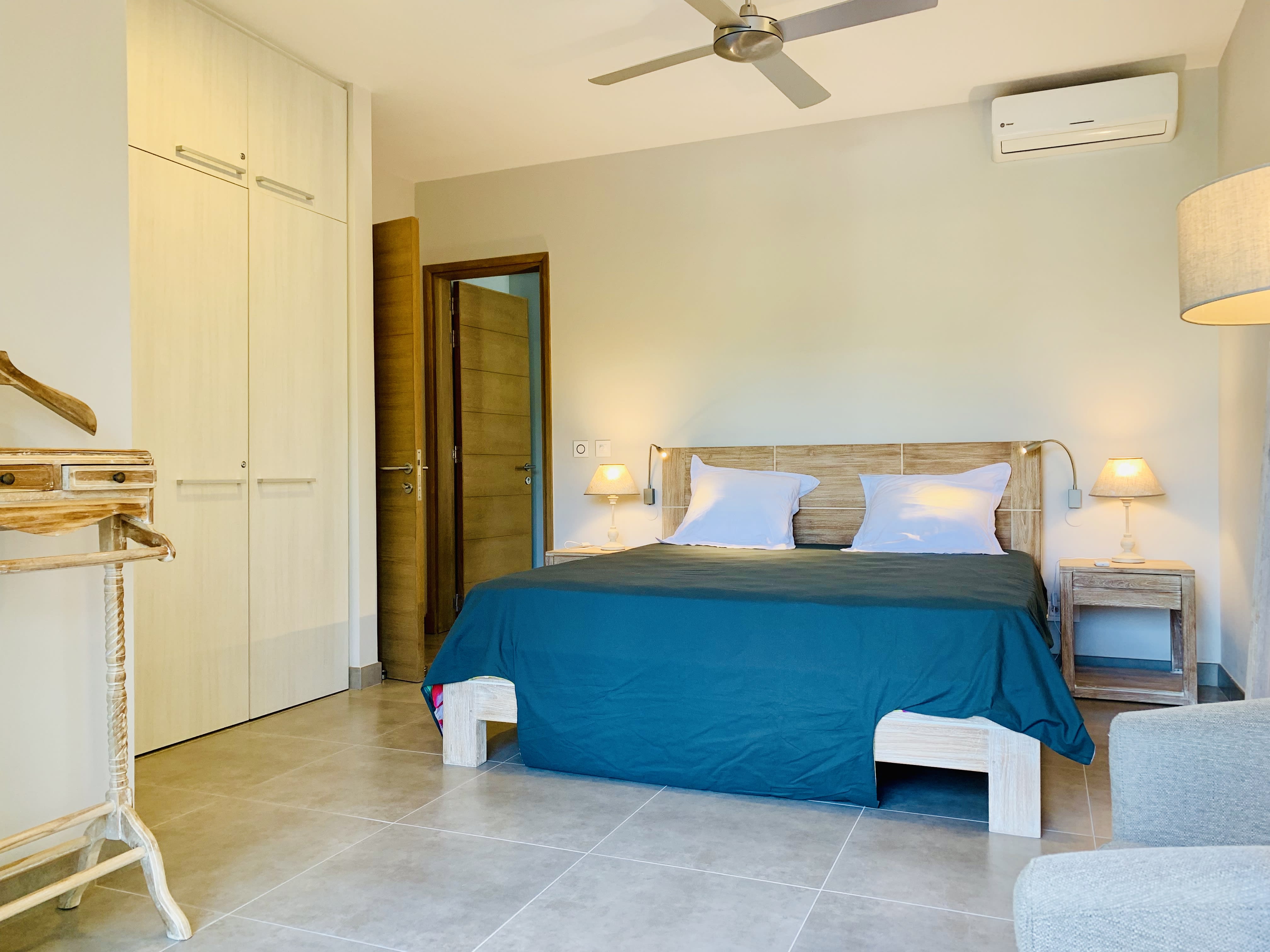 Suite parentale vue piscine