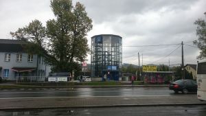 Automatic parking house for bicycles - BIKETOWER