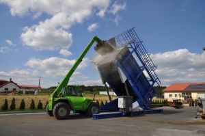 Container loader 0-90° (RECLINER) 20 FT