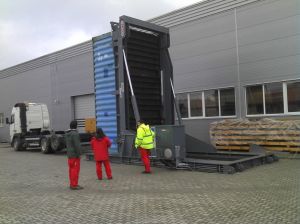 Containerlader 0-90 ° 20 FT