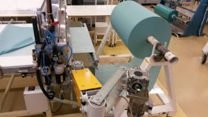 Abwickellinie mit Querschneiden