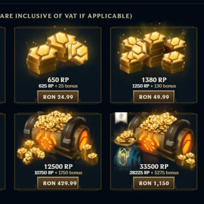 League of Legends RP