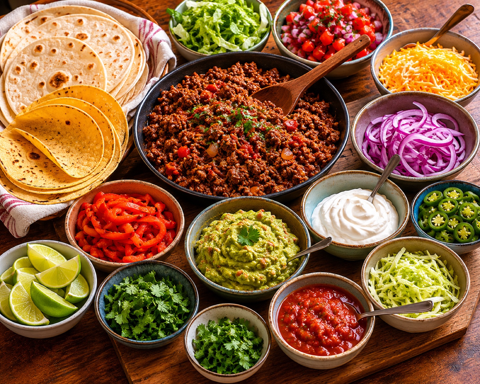 Tacos á föstudagskvöldi