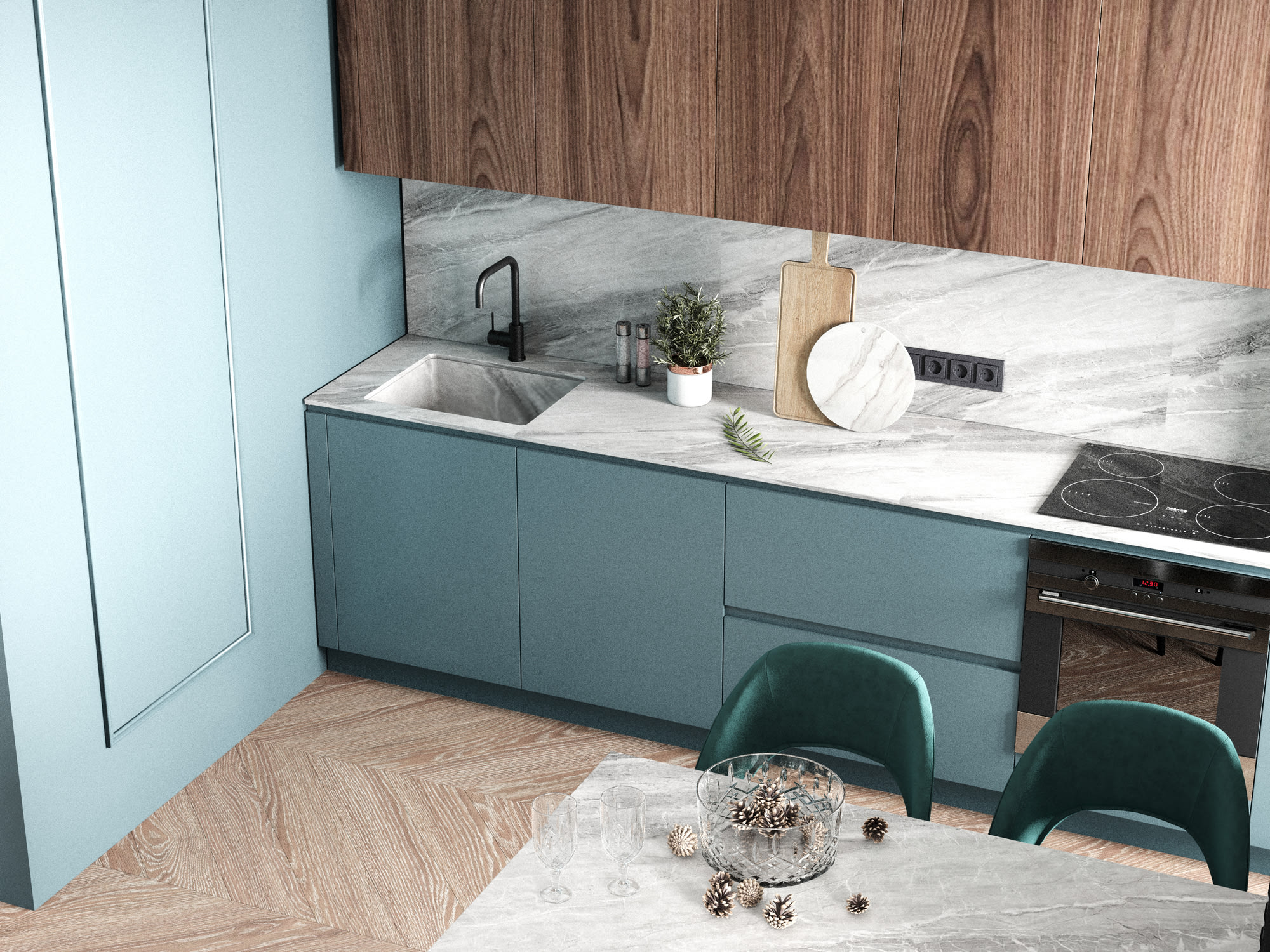 An Apartment that Breathes Nature, Zaporizhzhia