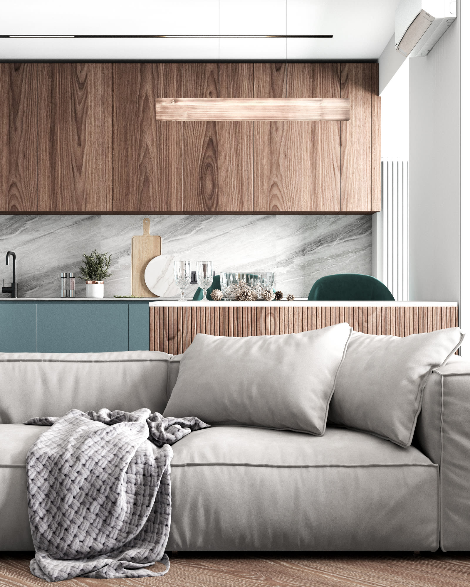 An Apartment that Breathes Nature, Zaporizhzhia