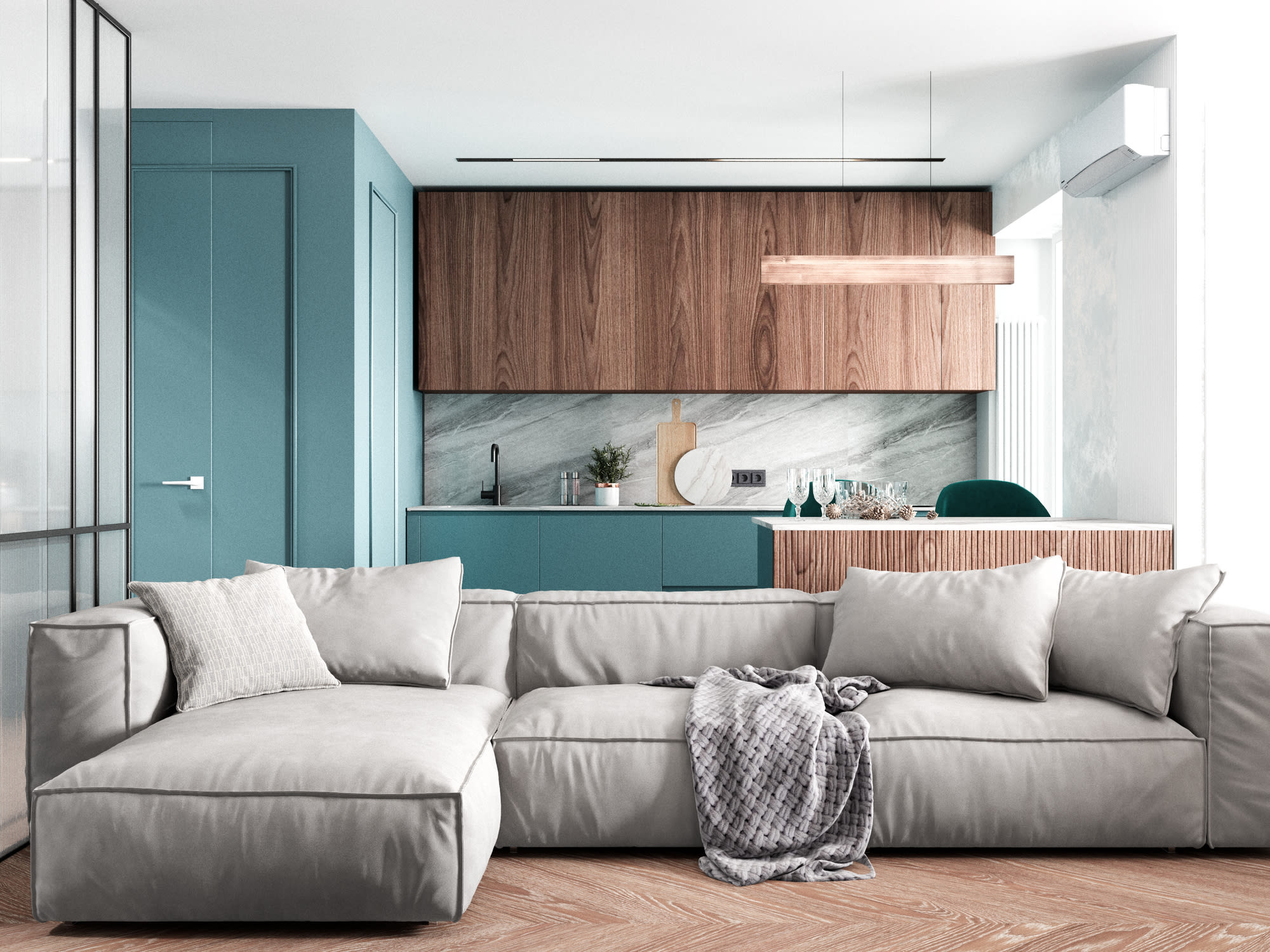 An Apartment that Breathes Nature, Zaporizhzhia